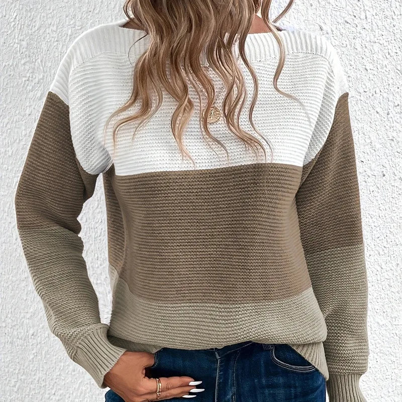 Nora | Elegant Strikket Sweater til Kolde Dage