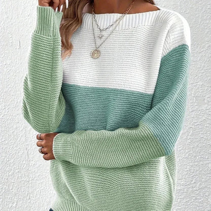 Nora | Elegant Strikket Sweater til Kolde Dage