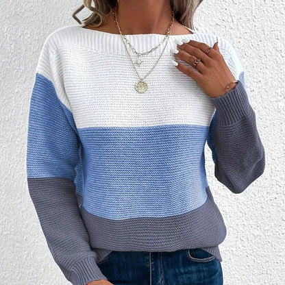 Nora | Elegant Strikket Sweater til Kolde Dage